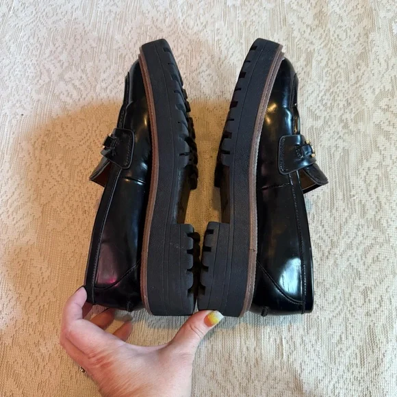 Sam Edelman Laurs lug-sole tailored loafer flats - Picture 8 of 13